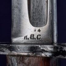 British Lee Enfield No. 5 Jungle Carbine Bayonet by Wilkinson 57